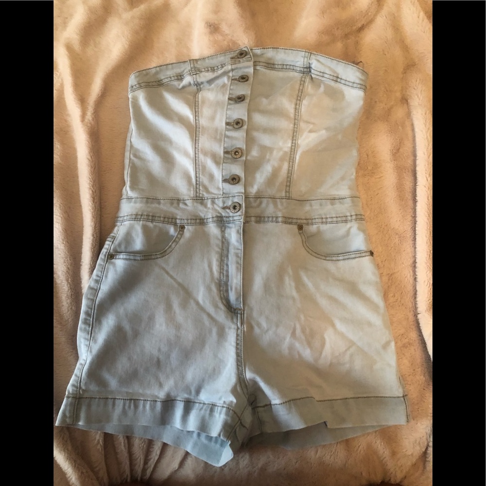 Strapless Romper NWOT